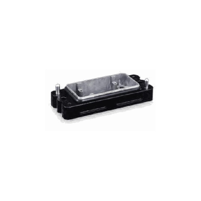 Capot 10B, Aluminium moulé sous pression, acier inoxydable, IP68/IP69K, Sortie verticale, PG29